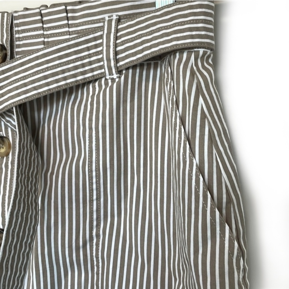 Abercrombie & Fitch Striped Button Up Skirt - Picture 3 of 6